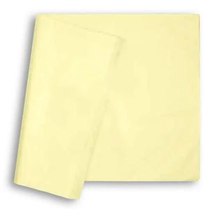 Acid Free Light Yellow  Tissue Paper by Wrapture [MF] - 17gsm