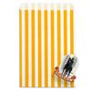 Candy Striped Orange Paper Bags