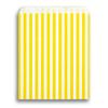 Candy Striped Yellow Paper Bags