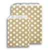 Gold Polka Dot Counter Paper Bags