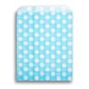Light Blue Polka Dot Paper Party Bags