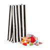 Candy Stripe Black  Pick n Mix Paper Bags
