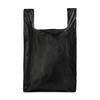 Vest Style Recycled Black Plastic Carrier Bags