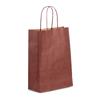 Premium Italian Burnt Red  Paper Carrier Bags with Twisted Handles