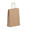 Premium Italian Brown Paper Carrier Bags with Twisted Handles