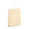 Premium Italian Ivory Paper Carrier Bags with Twisted Handles