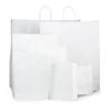 Premium White Italian Paper Carrier Bags with Twisted Handles