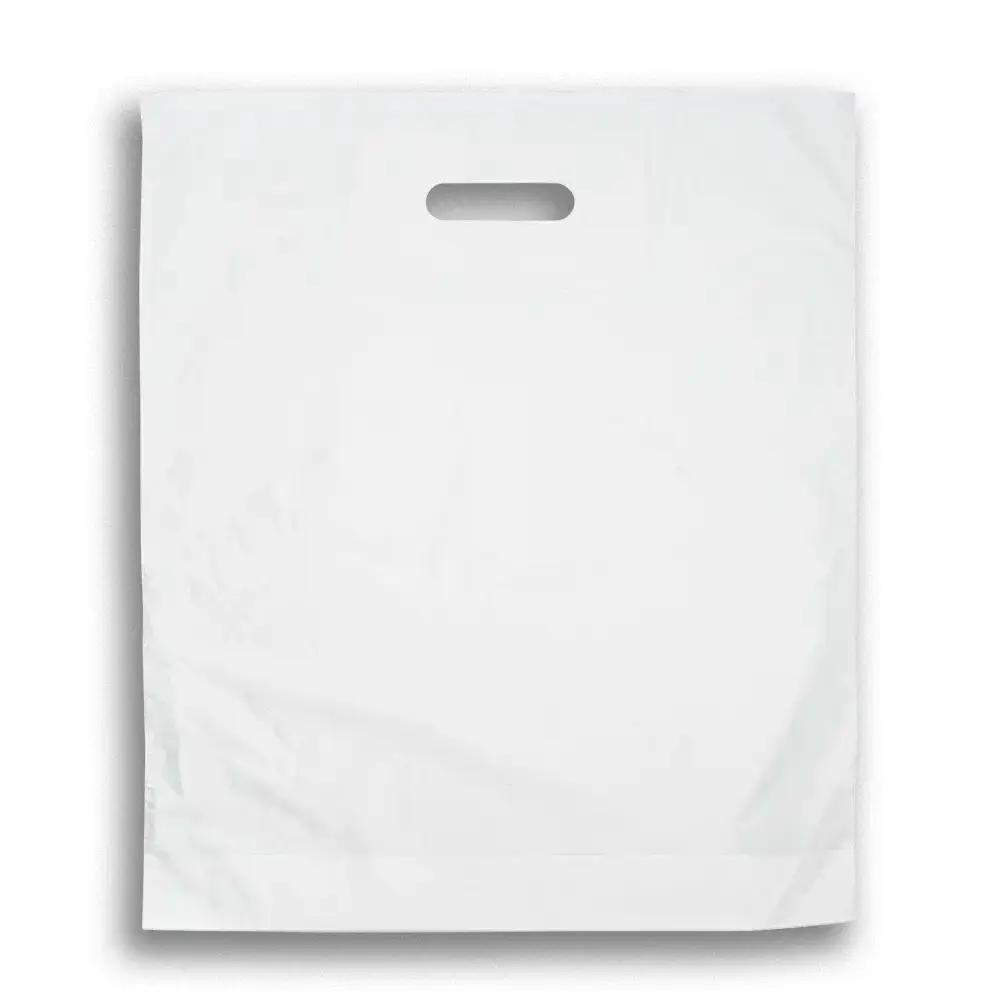 Plastic Frosted  Carrier Bags