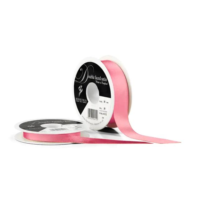 Light Pink Double Faced  Satin Ribbon